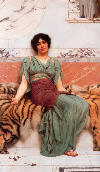 John William Godward Sweet Dreams oil painting picture